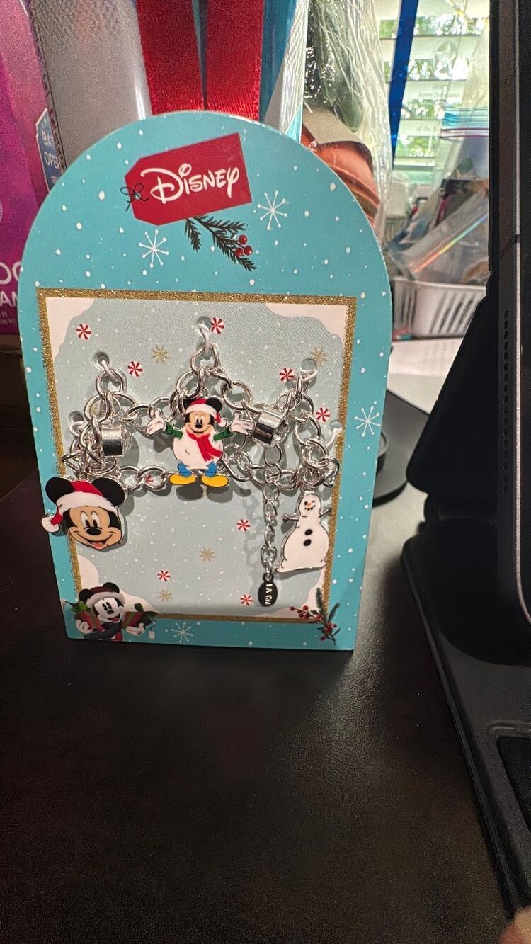 Disney Christmas Mickey Mouse Bracelet